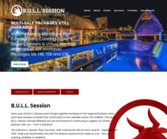 Bullsessioncharity.com(BULL Session Charity) Screenshot