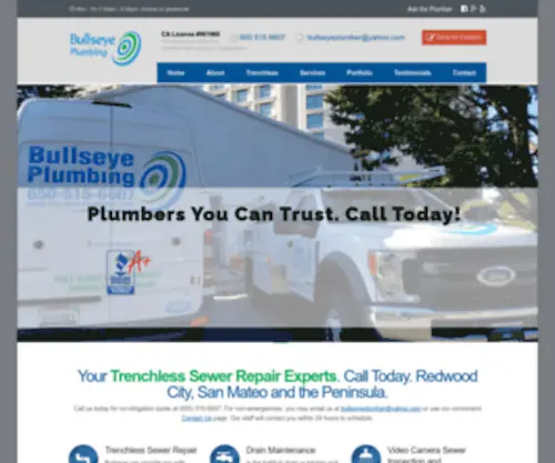 Bullseye-Plumbing.com(Bullseye Plumbing) Screenshot
