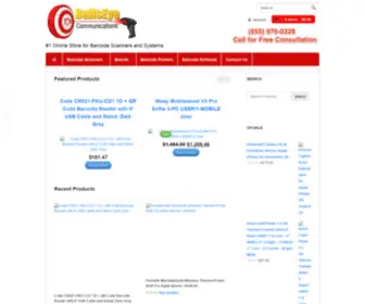 Bullseyecomms.com(#1 Online Store for Barcode Scanners and Systems) Screenshot