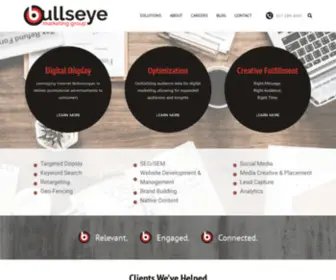 Bullseyemg.com(Bullseye Marketing Group) Screenshot