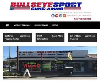 Bullseyesport.com(Bullseye Sport) Screenshot