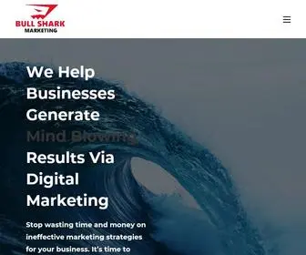 Bullsharkmarketing.com(Bull Shark Marketing) Screenshot