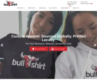 Bullshirt.com(Home Bullshirt) Screenshot