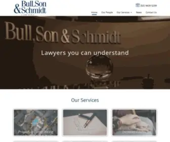 Bullson.com.au(Bull, Son & Schmidt) Screenshot