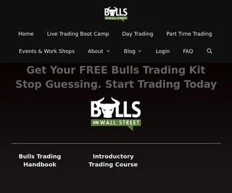 Bullsonwallstreet.com(Bulls on Wall Street) Screenshot