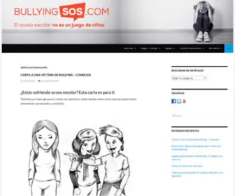 Bullyingsos.com(BullyingSOS) Screenshot