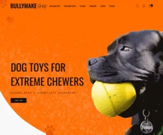 Bullymakeshop.com(High quality dog products) Screenshot