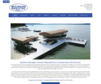 Bulmanndock.com(Bulmann Dock & Lift) Screenshot