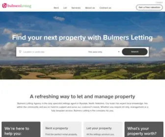 Bulmersletting.co.uk(Bulmers Letting Agents) Screenshot