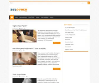 Bulogren.com(BulÖğren) Screenshot