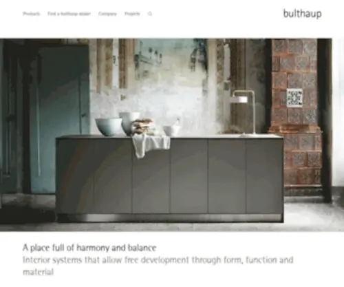 Bulthaup-Press.net(Bulthaup) Screenshot