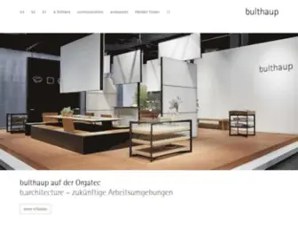 Bulthaup.de(Bulthaup bietet Küchen) Screenshot