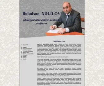 BuludXan-Xelilov.com(XƏLİLOV) Screenshot