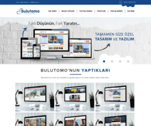 Bulutomo.com(Bulutomo Dijital Network Ajansı) Screenshot