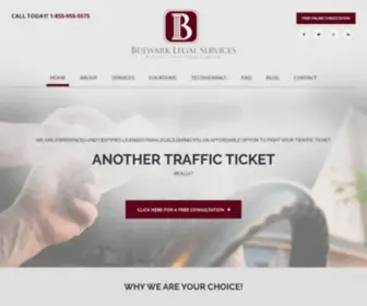 Bulwarklegal.ca(Fighting Traffic Tickets Ontario) Screenshot