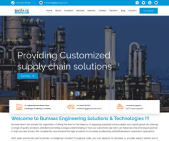 Bumaas.com(Bumaas Engineering Solutions & Technologies Pvt Ltd) Screenshot