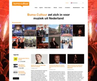 Bumacultuur.nl(Buma Cultuur) Screenshot