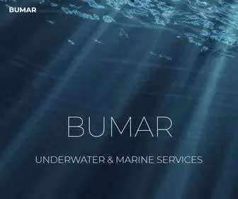 Bumar.gr(Underwater & Marine services) Screenshot