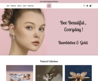 Bumblebeeandgold.com(Bumblebee & Gold Jewellery) Screenshot