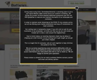 Bumblebeebatteries.com(Honda & Toyota Hybrid Battery Replacement) Screenshot