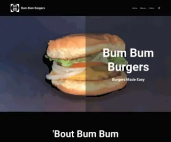 Bumbumusa.com(Bum Bum Burgers) Screenshot