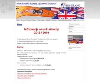 Bumerang.com.pl(Nowatorska) Screenshot