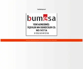 Bumesa.com.tr(Yenileniyoruz) Screenshot