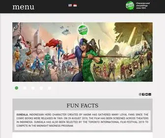 Bumilangit.com(Official Web of Bumi Langit) Screenshot