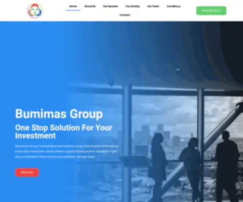 Bumimasgroup.co.id(Bumimas Group) Screenshot