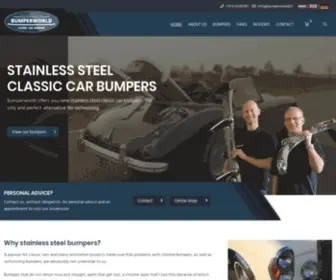 BumperWorld.eu(Stainless Steel Classic Car Bumpers) Screenshot