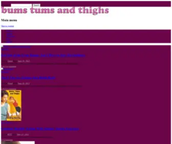 Bumstumsandthighs.com(Bums, Tums and Thighs) Screenshot