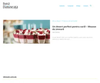 Bunadimineata.ro(Buna Dimineata) Screenshot