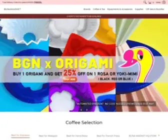 Bunamarket.com(LARGEST COFFEE PORTAL IN MALAYSIA Buna Market) Screenshot