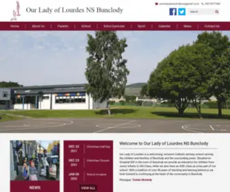 Bunclodyns.com(Our Lady of Lourdes NS Bunclody) Screenshot