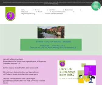 Bund-Diabetischer-Kinder.de(Bund Diabetischer Kinder) Screenshot