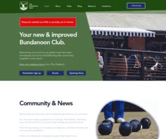 Bundanoonclub.com(The Bundanoon Club) Screenshot
