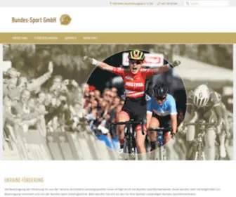 Bundes-Sport-GMBH.at(Bundes Sport GMBH) Screenshot