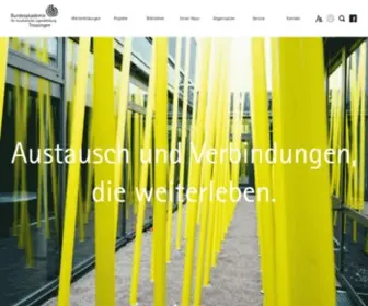 Bundesakademie-Trossingen.de(Bundesakademie) Screenshot