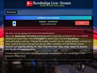 Bundesliga-Stream.live(Bundesliga Stream Live) Screenshot