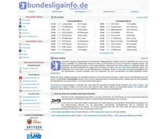 Bundesligainfo.de(Handball von A bis Z) Screenshot