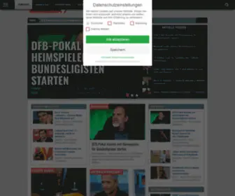 Bundesligamannschaften.de Screenshot