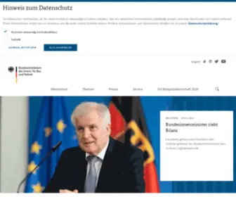 Bundesministeriumdesinnern.de(Staatsangehörigkeit) Screenshot