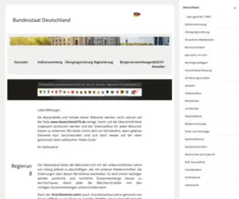 Bundesstaat-Deutschland.com(BSD gegründet am 04.04.2016) Screenshot