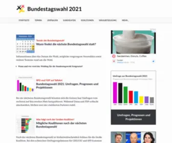 Bundestagswahl-2017.com(Alle Infos zur Bundestagswahl 2021) Screenshot