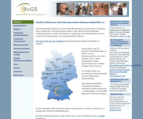 Bundesverband-Glaukom.de(Bundesverband Glaukom) Screenshot