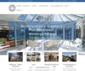 Bundesverband-Wintergarten.de(Wintergärten) Screenshot
