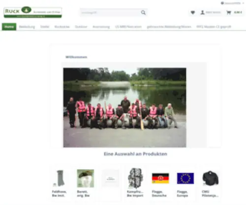Bundeswehr-US-Shop.de(Und US) Screenshot