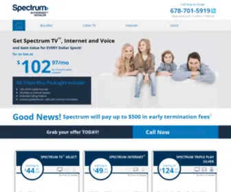 Bundlecables.com(Charter Spectrum Cable Company Authorized Retailer) Screenshot