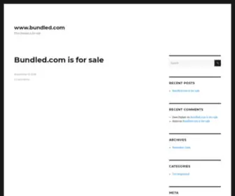 Bundled.com(bundled) Screenshot