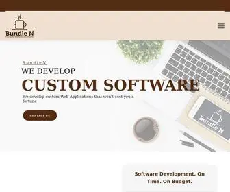 Bundlen.com(Best Web Development and Software Company in Nashville) Screenshot